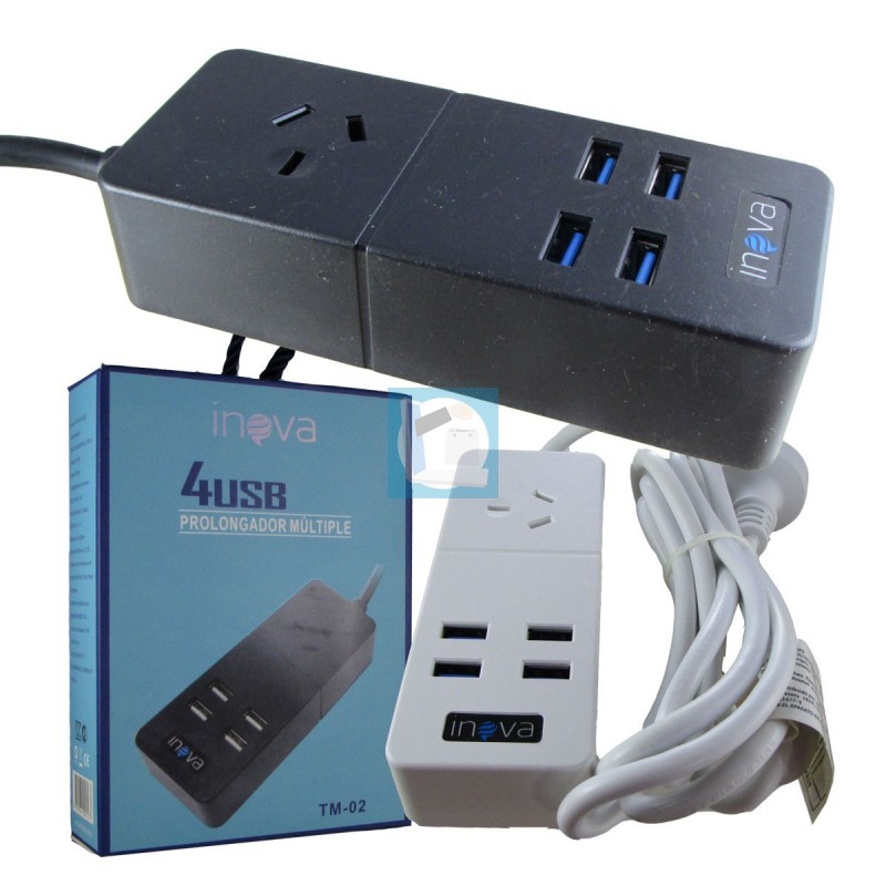 Adaptador USB Toma 220V